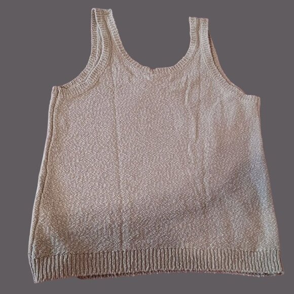 Z Supply Catalina Womens Knit Tank BeigeTop Small - Picture 5 of 11
